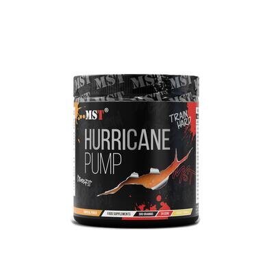 Передтренерувальний комплекс MST Nutrition Hurricane Pump тропічний пунш, 300 г