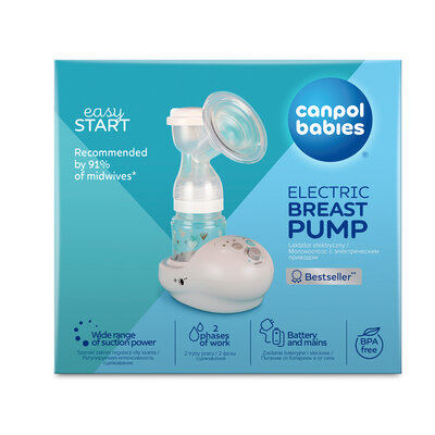 Молоковідсмоктувач Canpol Babies EasyStart електричний, 12/215