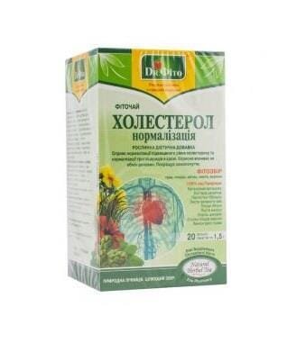 Фіточай Dr.Fito Холестерол нормалізація по 1.5 г №20 в філ.-пак.