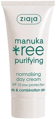 Крем для обличчя Ziaja Листя мануки SPF10 денний, 50 мл