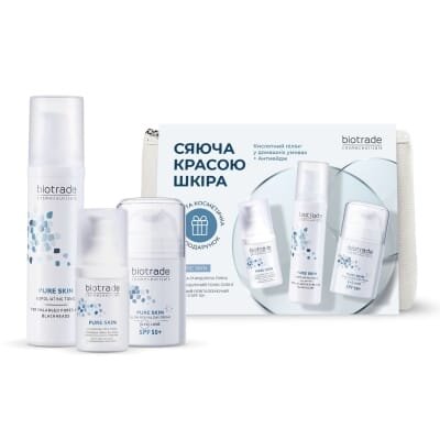 Набір Biotrade Pure Skin Сяюча красою шкіра для обличчя з першими віковими змінами