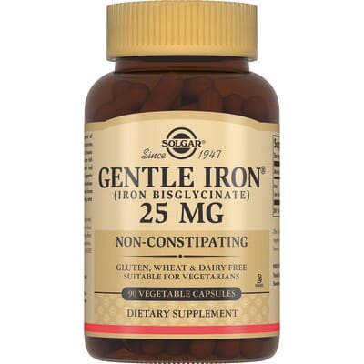 Заліза бісгліцинат Solgar Gentle Iron вег.капсули №90
