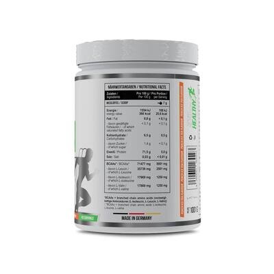 Комплекс амінокислот MST Nutrition Healthy BCAA Instant зі смаком персикового холодного чаю, 1000 г