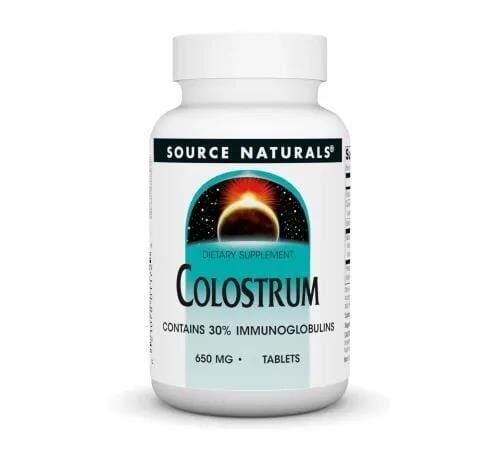 Колострум (молозиво) Source Naturals Colostrum 650 мг, 30 таблеток