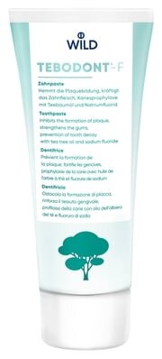 Зубна паста Dr. Wild Tebodont-F з олією чайного дерева (Melaleuca Alternifolia) і фторидом, 75 мл