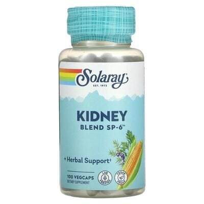 Суміш для нирок Solaray Kidney Blend SP-6, 100 капсул