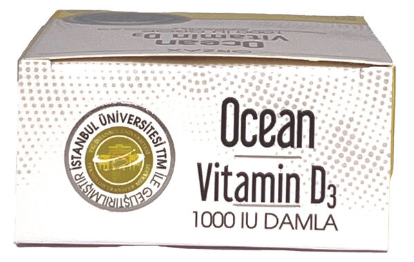 Вітамін Д3 Orzax Ocean Vitamin D3 1000 IU краплі по 50 мл у флак.