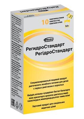РегідроСтандарт порошок д/ор. р-ну по 4,36 г №10 у пак.