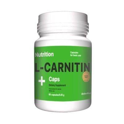 Жироспалювач AB PRO EntherMeal L-Carnitine (карнітин), 60 капсул