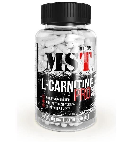 L-Карнітин Про MST Nutrition L-Carnitine Pro, 90 капсул