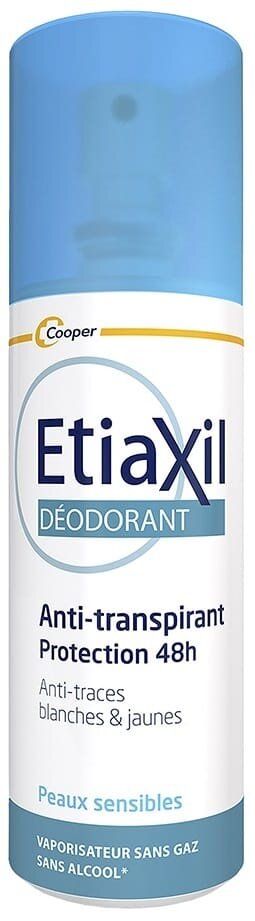 Дезодорант-антиперспірант спрей Etiaxil 48h без газу, 100 мл