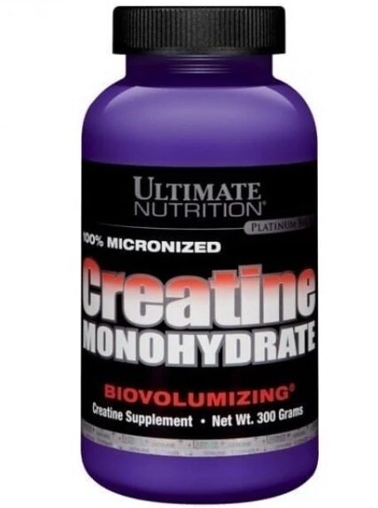 Креатину моногідрат Ultimate Nutrition Creatine Monohydrate, 300 г