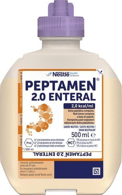 Ентеральне харчування Nestle Peptamen 2.0, 500 мл