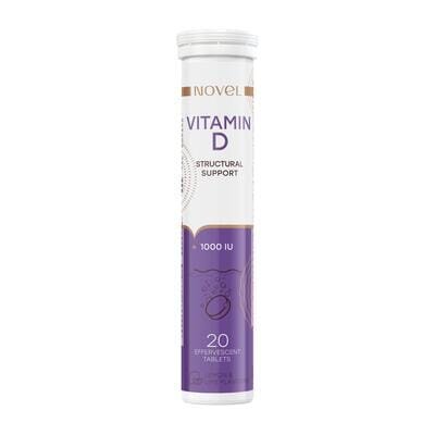 Вітаміни Novel Structural Support Vitamin D 1000 MО таблетки шипучі №20