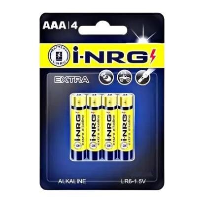 Батарейка i-NRG Extra лужна 4AAA, 4 штуки