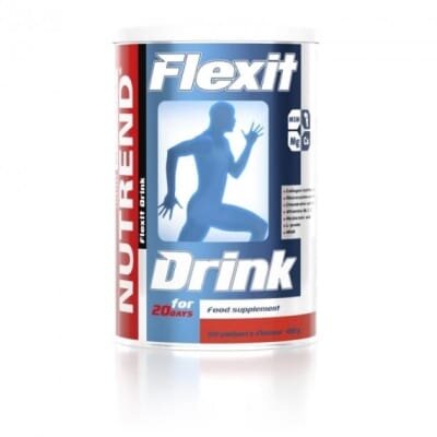 Комплекс для суглобів Nutrend Flexit Drink полуниця, 400 г
