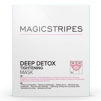 Маска-детокс Magicstripes Deep Detox Tightening Mask Глибоке очищення шкіри, 3 штуки