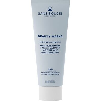 Маска для обличчя Sans Soucis Beauty Masks Moisture & Evenness зволожуюча, 75 мл