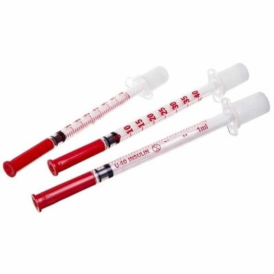 Шприц інсуліновий 1 мл U-40 BD Micro-Fine Plus 30G (0.30 x 13.0 мм), 1 штука