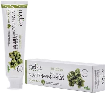 Зубна паста Melica Organic лікувальні трави Скандинавії, 100 мл