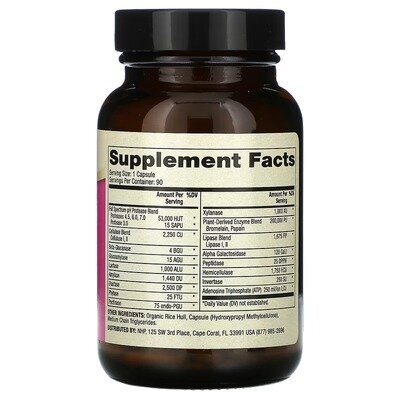 Ферменти повного спектру для жінок Dr. Mercola Full Spectrum Enzymes for Women, 90 капсул