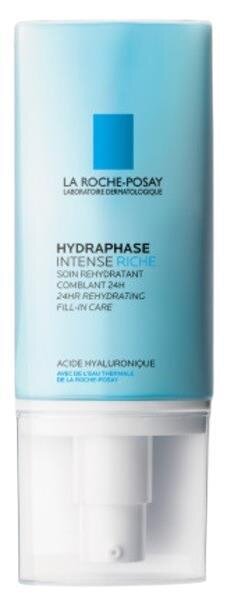 Крем для обличчя La Roche-Posay Hydraphase Intense Riche інтенсивний зволожуючий для сухої і чутливої шкіри, 50 мл