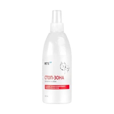 Спрей Pet's Lab Стоп-зона для відлякування кішок та собак, 300 мл