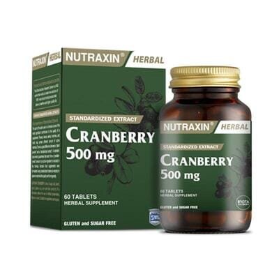 Журавлина Nutraxin Cranberry 500 мг, 60 таблеток