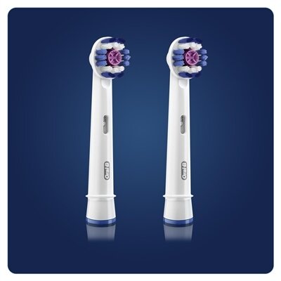 Змінні насадки для електричної щітки Oral-B 3D White, 2 шт