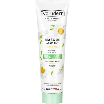 Маска Evoluderm для обличчя заспокійлива з екстрактом ромашки, 150 г
