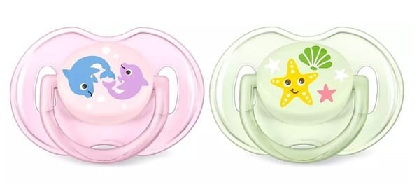 Пустушка силіконова Philips Avent Classic SCF169/36, 0-6 місяців, 2 шт