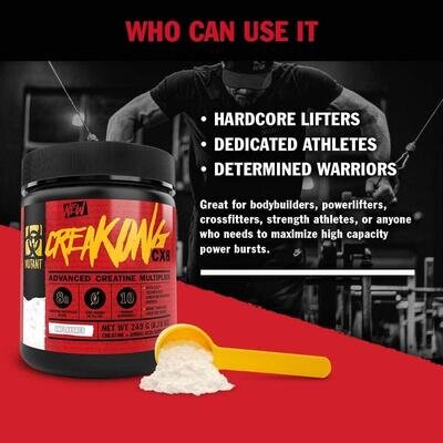 Креатин і амінокислоти Mutant Creakong CX8 Creatine + Amino Acid, 249 г