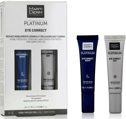 Набір MartiDerm Eye Correct для зони навколо очей (денний крем 10мл + нічний крем 10мл)