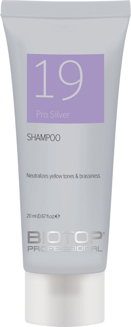 Набір Biotop 19 Pro Silver Sample Kit (шампунь 20 мл + маска 20 мл + олія 10 мл)