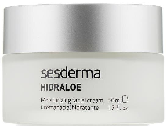 Крем для обличчя Sesderma Hidraloe зволожуючий для всіх типів шкіри обличчя, 50 мл