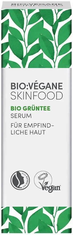 Сироватка для обличчя Bio:Vegane Органічний зелений чай для чутливої шкіри, 30 мл