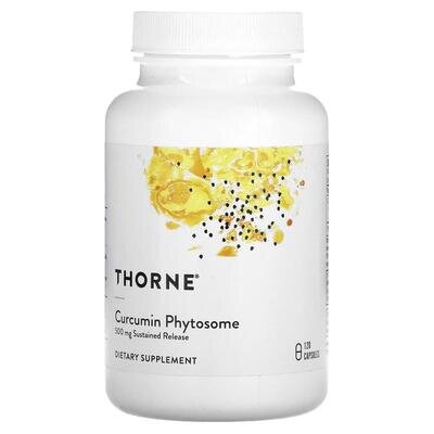 Фітосоми Куркуміну Thorne Research Curcumin Phytosome 500 мг, 120 капсул