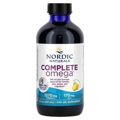 Омега-3 Nordic Naturals Complete Omega 1270 мг, лимон, 237 мл