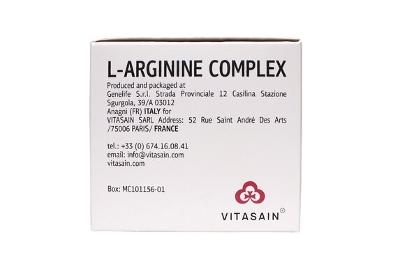 L-аргінін комплекс (L-arginine complex) розчин д/перор. заст. по 20 мл №20 в саше
