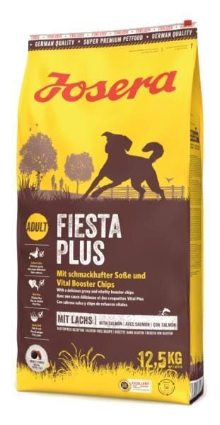 Корм сухий Josera Fiesta Plus для вибагливих собак безглютеновий, 12,5 кг
