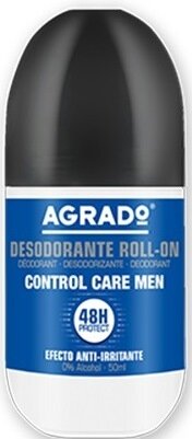 Дезодорант кульковий Agrado Control Care Men 48h Захист та Догляд чоловічий, 50 мл