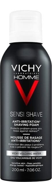 Піна для гоління Vichy Homme для чутливої шкіри, 200 мл
