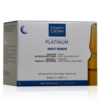 Ампули MartiDerm Night Renew, 30 штук по 2 мл