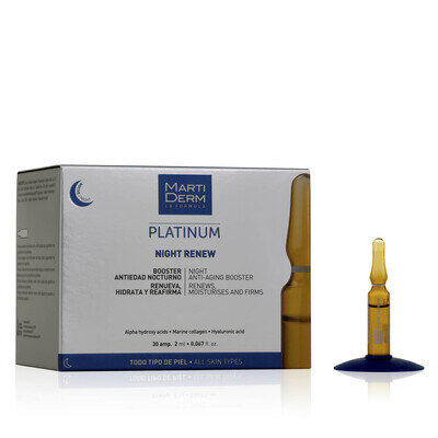 Ампули MartiDerm Night Renew, 30 штук по 2 мл