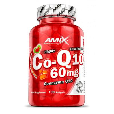 Коензим Q10 Amix Nutrition Coenzyme Q10 60 mg, 100 м'яких гелевих капсул