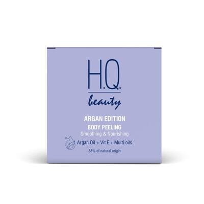 Пілінг для тіла H.Q.Beauty Argan Edition розгладження та живлення, 200 мл