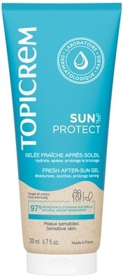 Гель після засмаги Topicrem Sun Protect тонізуючий, 200 мл