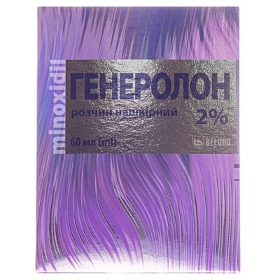 Генеролон розчин н/ш 2 % по 60 мл у флак.