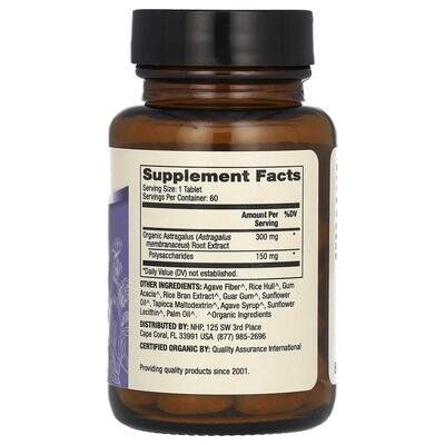 Астрагал екстракт Dr. Mercola Astragalus Extract, 60 таблеток