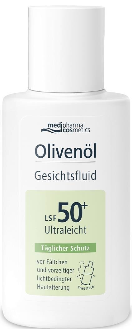 Флюїд для обличчя Olivenol SPF50+ сонцезахисний ультралегкий, 50 мл